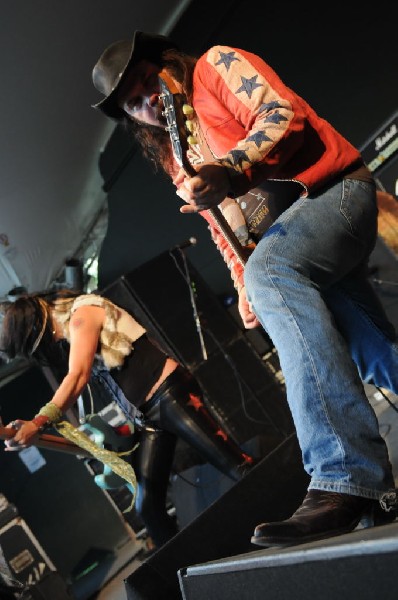 Nashville Pussy at Stubb's BarBQ, Austin, Texas