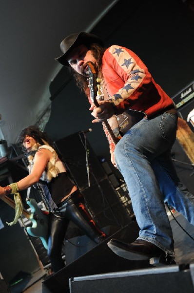 Nashville Pussy at Stubb's BarBQ, Austin, Texas