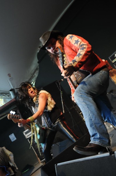 Nashville Pussy at Stubb's BarBQ, Austin, Texas