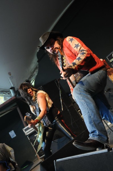 Nashville Pussy at Stubb's BarBQ, Austin, Texas