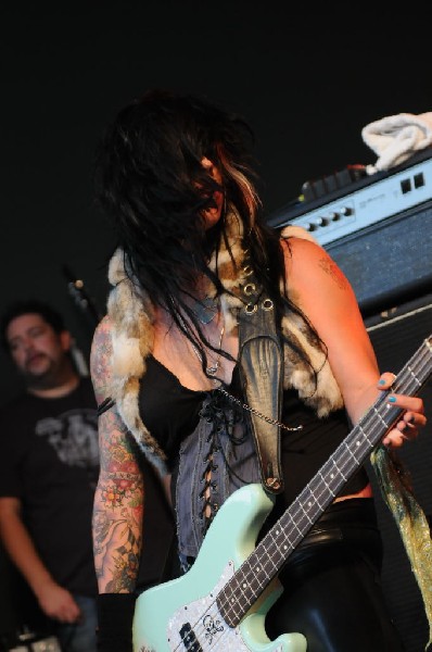 Nashville Pussy at Stubb's BarBQ, Austin, Texas