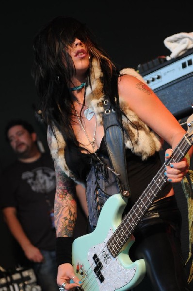 Nashville Pussy at Stubb's BarBQ, Austin, Texas