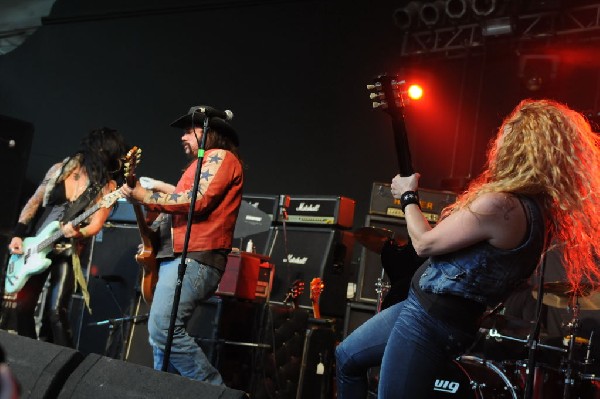 Nashville Pussy at Stubb's BarBQ, Austin, Texas