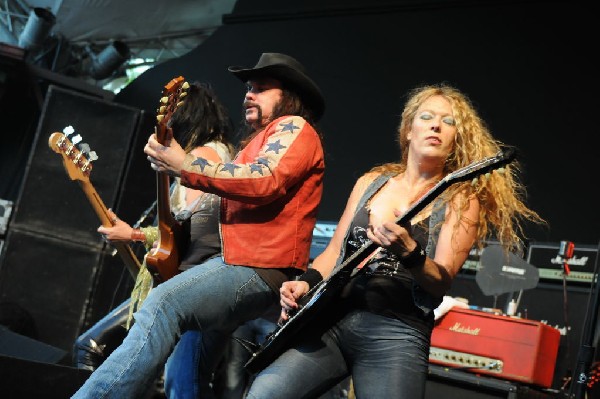 Nashville Pussy at Stubb's BarBQ, Austin, Texas