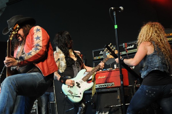 Nashville Pussy at Stubb's BarBQ, Austin, Texas