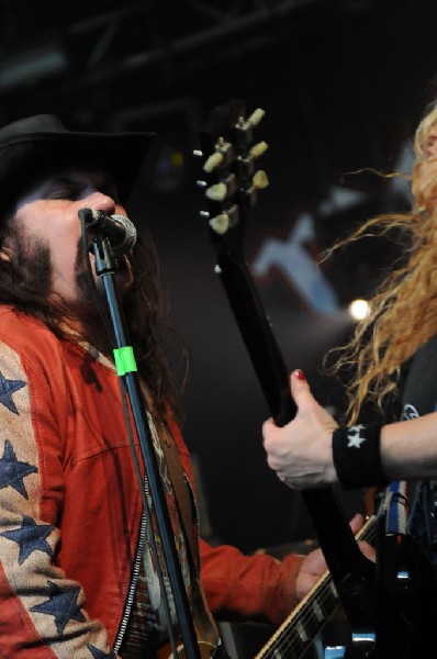 Nashville Pussy at Stubb's BarBQ, Austin, Texas