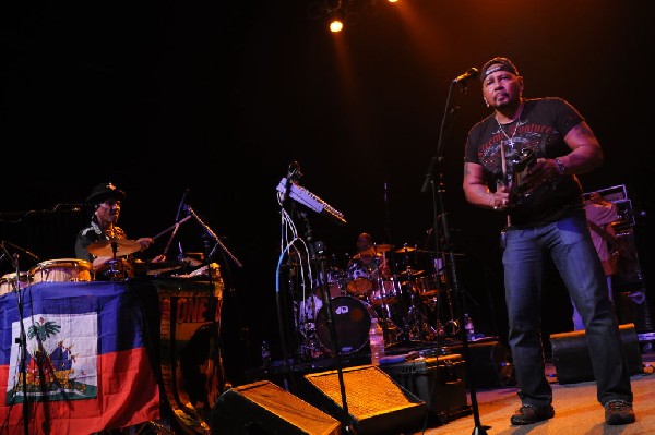 The Neville Brothers at the Austin Music Hall