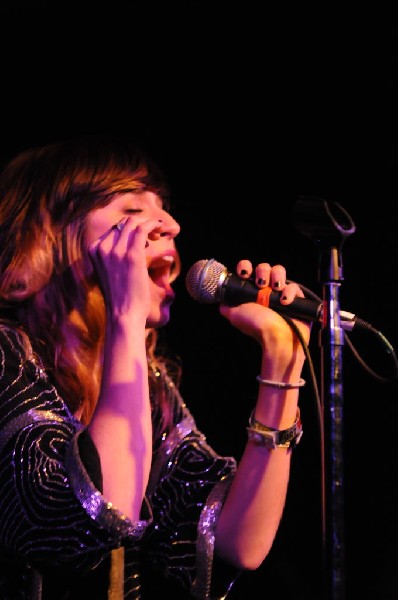 Nicole Atkins and Future Clouds and Radar at SXSW2010, La Zona Rosa Austin,