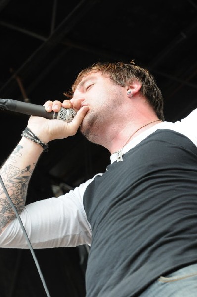 Norma Jean on the Route 66 Stage, Warped Tour, Verizon Wireless Amphitheate