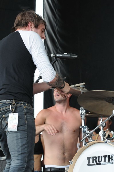 Norma Jean on the Route 66 Stage, Warped Tour, Verizon Wireless Amphitheate