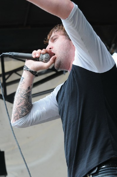 Norma Jean on the Route 66 Stage, Warped Tour, Verizon Wireless Amphitheate