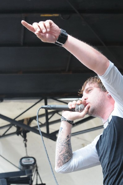 Norma Jean on the Route 66 Stage, Warped Tour, Verizon Wireless Amphitheate