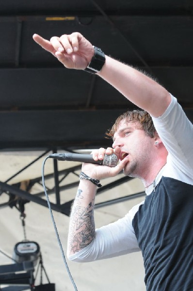 Norma Jean on the Route 66 Stage, Warped Tour, Verizon Wireless Amphitheate