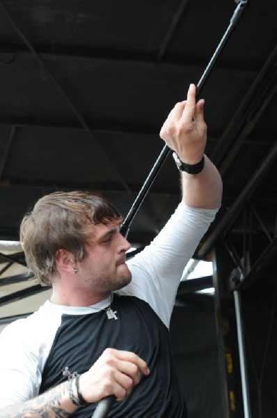 Norma Jean on the Route 66 Stage, Warped Tour, Verizon Wireless Amphitheate