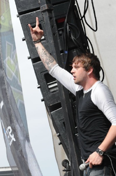 Norma Jean on the Route 66 Stage, Warped Tour, Verizon Wireless Amphitheate