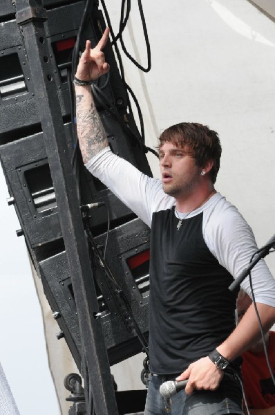 Norma Jean on the Route 66 Stage, Warped Tour, Verizon Wireless Amphitheate