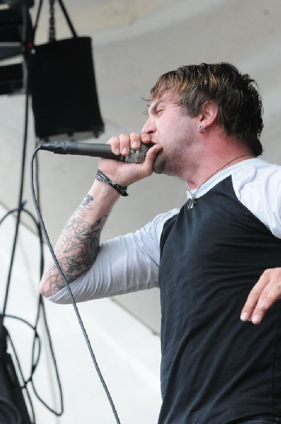 Norma Jean on the Route 66 Stage, Warped Tour, Verizon Wireless Amphitheate