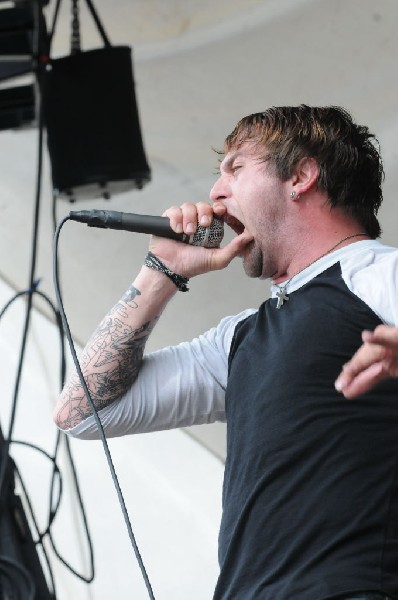 Norma Jean on the Route 66 Stage, Warped Tour, Verizon Wireless Amphitheate