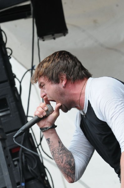 Norma Jean on the Route 66 Stage, Warped Tour, Verizon Wireless Amphitheate