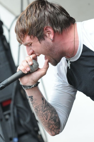 Norma Jean on the Route 66 Stage, Warped Tour, Verizon Wireless Amphitheate