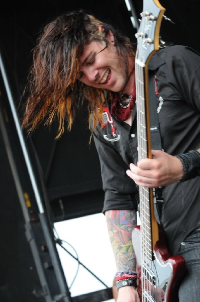 Norma Jean on the Route 66 Stage, Warped Tour, Verizon Wireless Amphitheate