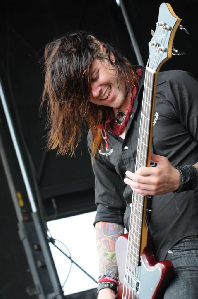 Norma Jean on the Route 66 Stage, Warped Tour, Verizon Wireless Amphitheate