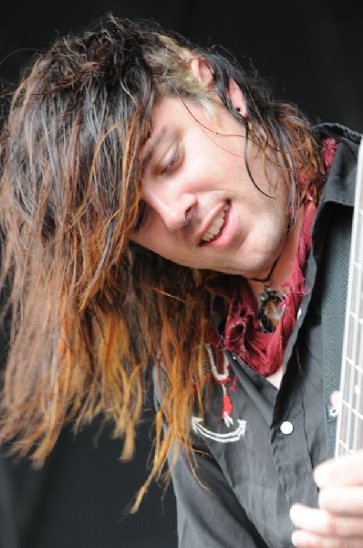 Norma Jean on the Route 66 Stage, Warped Tour, Verizon Wireless Amphitheate