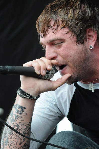 Norma Jean on the Route 66 Stage, Warped Tour, Verizon Wireless Amphitheate