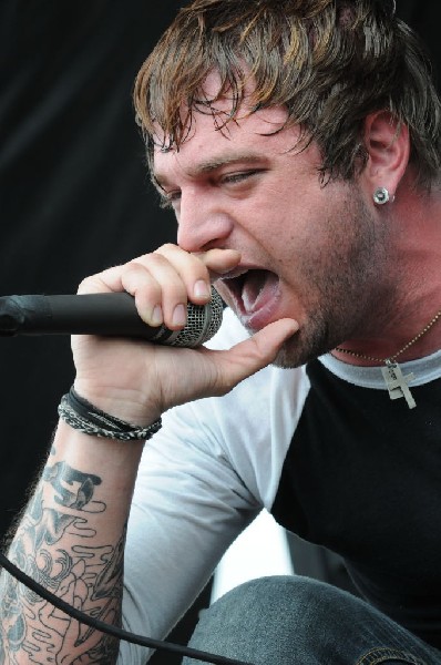 Norma Jean on the Route 66 Stage, Warped Tour, Verizon Wireless Amphitheate