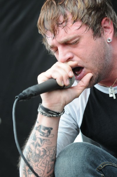 Norma Jean on the Route 66 Stage, Warped Tour, Verizon Wireless Amphitheate