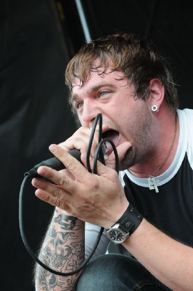 Norma Jean on the Route 66 Stage, Warped Tour, Verizon Wireless Amphitheate