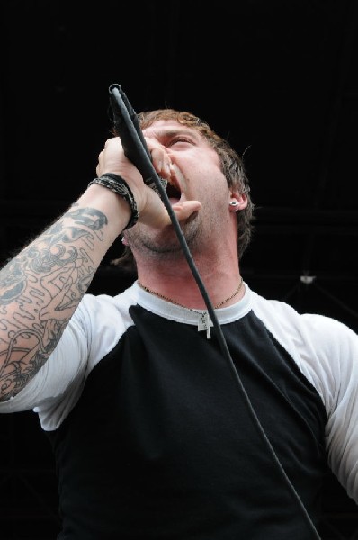 Norma Jean on the Route 66 Stage, Warped Tour, Verizon Wireless Amphitheate