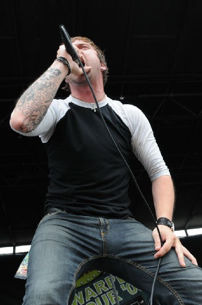 Norma Jean on the Route 66 Stage, Warped Tour, Verizon Wireless Amphitheate