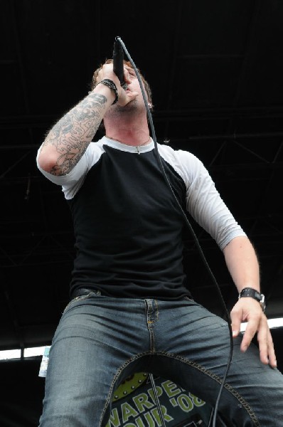 Norma Jean on the Route 66 Stage, Warped Tour, Verizon Wireless Amphitheate