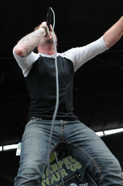 Norma Jean on the Route 66 Stage, Warped Tour, Verizon Wireless Amphitheate