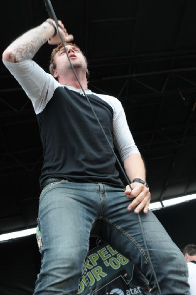 Norma Jean on the Route 66 Stage, Warped Tour, Verizon Wireless Amphitheate