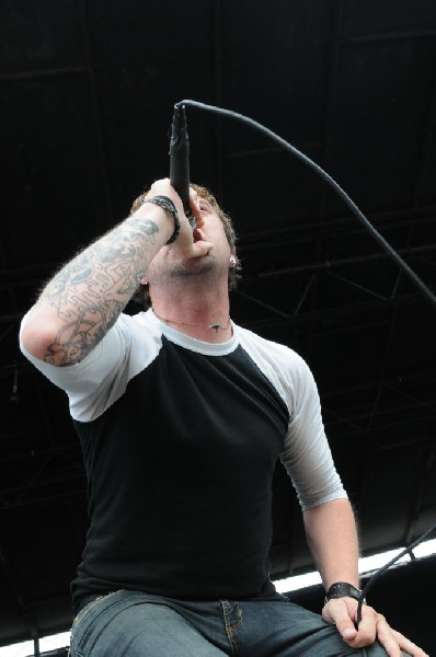 Norma Jean on the Route 66 Stage, Warped Tour, Verizon Wireless Amphitheate