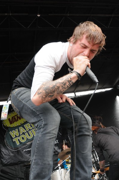 Norma Jean on the Route 66 Stage, Warped Tour, Verizon Wireless Amphitheate