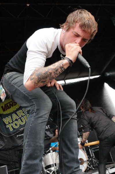 Norma Jean on the Route 66 Stage, Warped Tour, Verizon Wireless Amphitheate