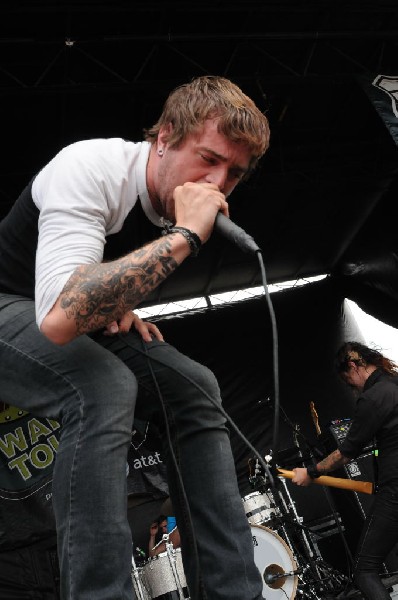 Norma Jean on the Route 66 Stage, Warped Tour, Verizon Wireless Amphitheate