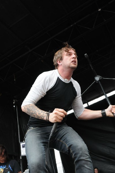 Norma Jean on the Route 66 Stage, Warped Tour, Verizon Wireless Amphitheate