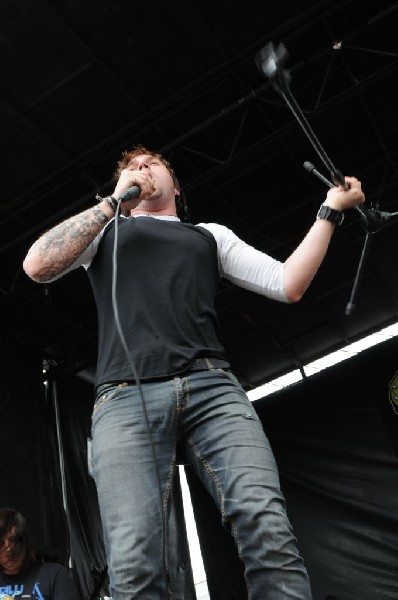 Norma Jean on the Route 66 Stage, Warped Tour, Verizon Wireless Amphitheate