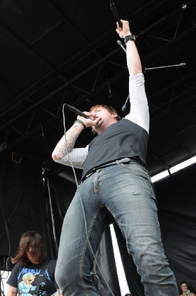 Norma Jean on the Route 66 Stage, Warped Tour, Verizon Wireless Amphitheate