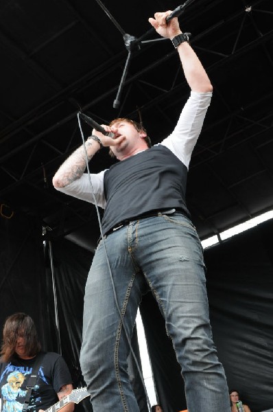 Norma Jean on the Route 66 Stage, Warped Tour, Verizon Wireless Amphitheate