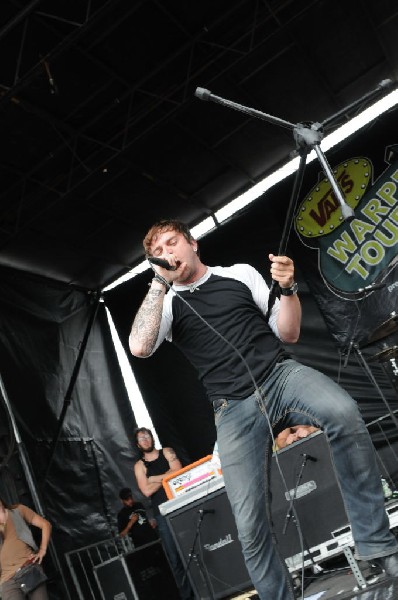 Norma Jean on the Route 66 Stage, Warped Tour, Verizon Wireless Amphitheate