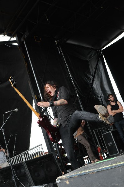 Norma Jean on the Route 66 Stage, Warped Tour, Verizon Wireless Amphitheate