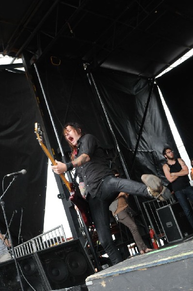 Norma Jean on the Route 66 Stage, Warped Tour, Verizon Wireless Amphitheate