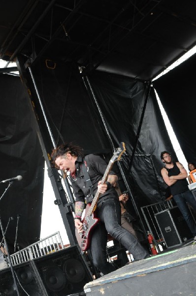 Norma Jean on the Route 66 Stage, Warped Tour, Verizon Wireless Amphitheate