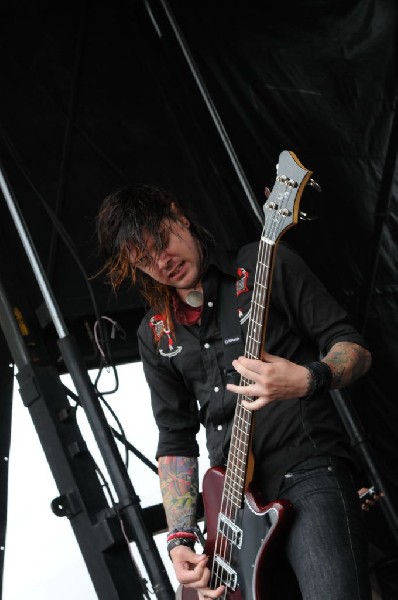 Norma Jean on the Route 66 Stage, Warped Tour, Verizon Wireless Amphitheate