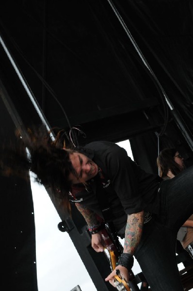 Norma Jean on the Route 66 Stage, Warped Tour, Verizon Wireless Amphitheate